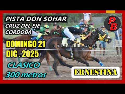 ERNESTINA: PISTA DON SOHAR - CRUZ DEL EJE, CORDOBA (21-12-2025)