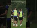 ? Het gaat er fel aan toe op de training van sc Heerenveen ?