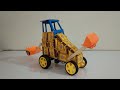How To Make JCB From Matchbox At Home Tractor