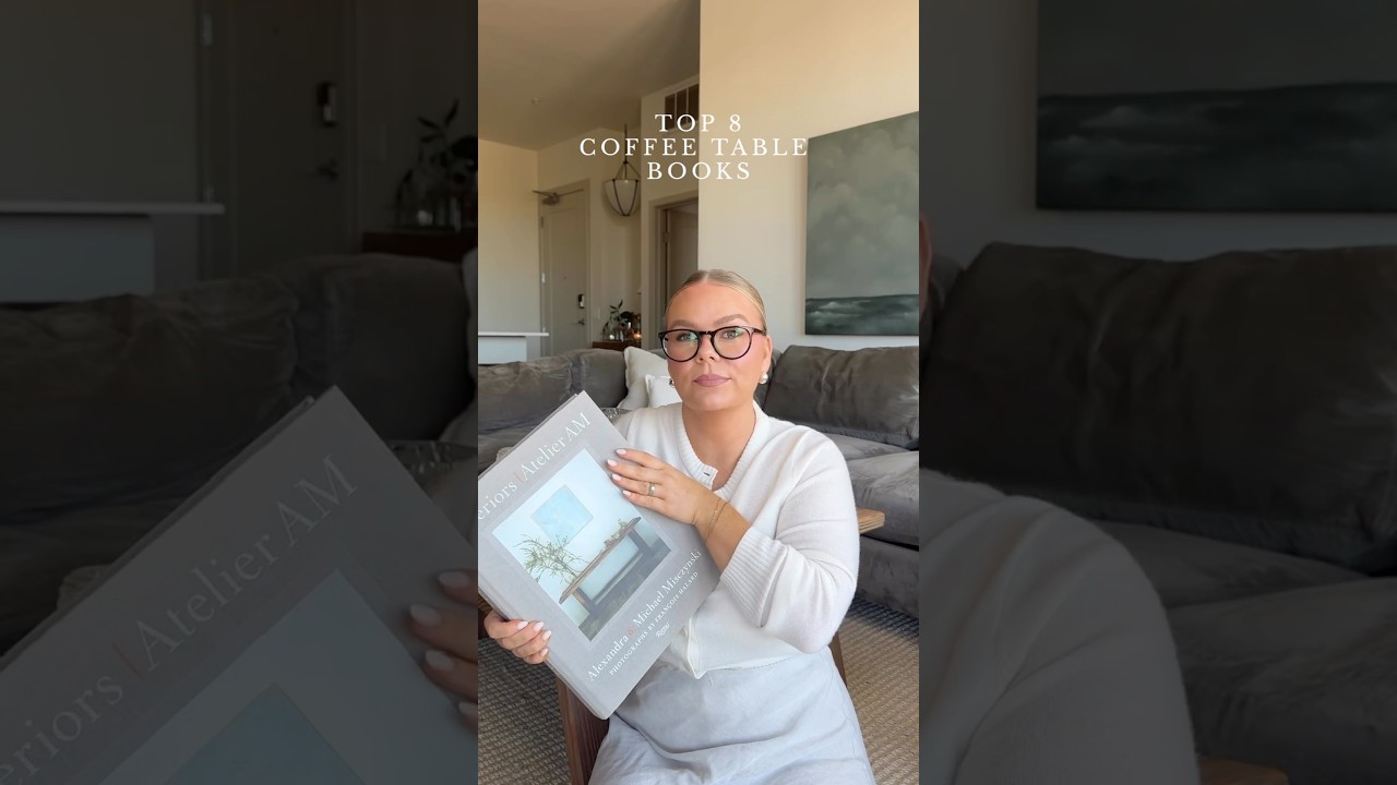 Top 8 Coffee Table Books! Find all 8 linked on my Amazon Storefront! ✨ #homedecor