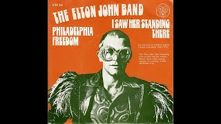 The Elton John Band ~ Philadelphia Freedom 1975 Disco Purrfection Version
