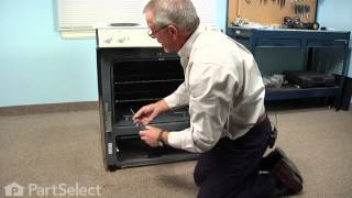 GE Oven/Stove/Range Left Side Hinge with Roller Replacement