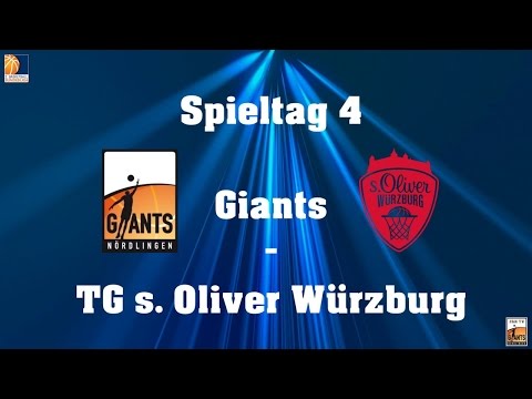 16.10.2016 Spieltag 4 Giants - TG s.Oliver Würzburg