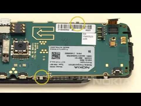 Nokia 6210 navigator disassembly