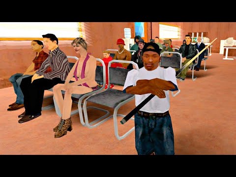 CJ Junior trabaja de profesor en la Universidad - GTA San Andreas Loquendo.