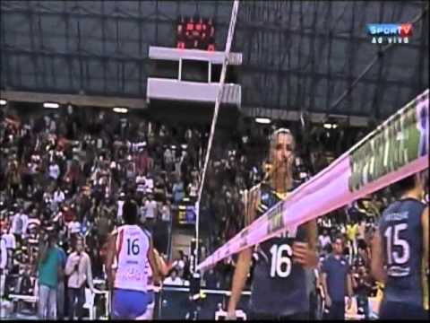 Amil Campinas x Sollys/Nestlé 3° set SUPERLIGA 2012/2013