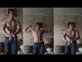 15-years-old Bodybuilder Flexing(BIG SHOULDERS) 15-ти летний Бодибилдер Позирует(БОЛЬШИЕ ДЕЛЬТЫ)