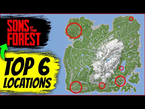 Top 6 Best Base Locations After Sons Of The Forest 1.0