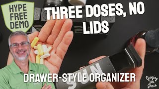 Pill Organizer 3 Times a Day - Close Look at Betife
