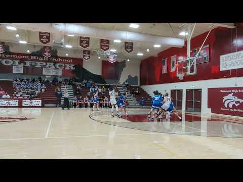 Tyler Mejia Claremont H.S vs Alta Loma H.S. 1/14/22