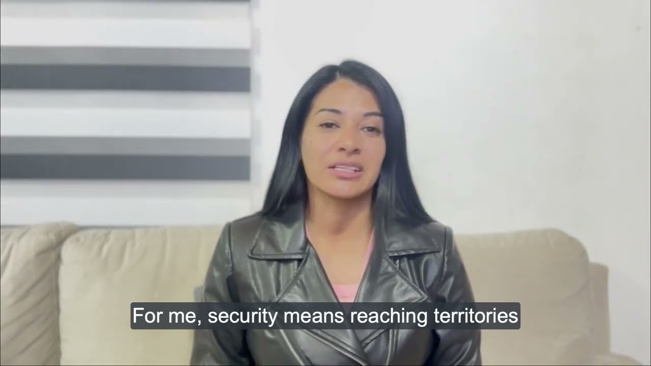 The Faces of Security (WHD 2025): Paola Garcés, Norwegian Refugee Council