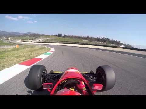 Ferrari F1 412T2 at Mugello F1 Cliente with Marc Gene, 2015