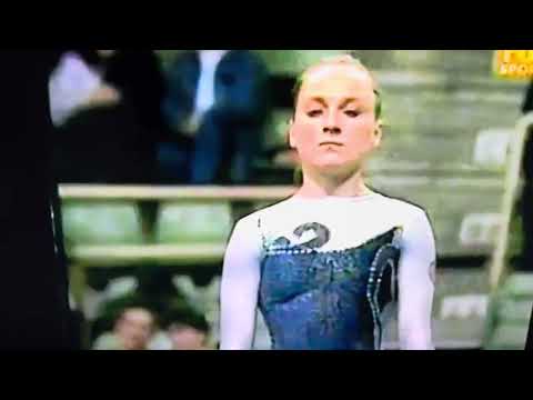 Alena Polozkova - Balance Beam - 2000 Australia vs Belarus vs Ukraine- Team Competition