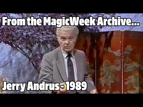 Jerry Andrus - Magician - The Best of Magic - 1989