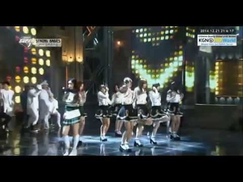 141221 WINNER, GOT7, Red Velvet - Empty + Moves Like Jagger @ 2014 SBS Gayo Daejun Super 5 [1080P]