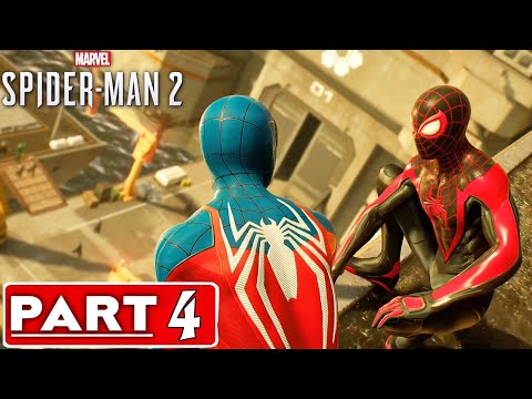 SPIDER-MAN 2 Gameplay Walkthrough Part 4 FULL GAME [4K 60FPS] - No Commentary