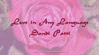 Love In Any Language by Sandi Patty