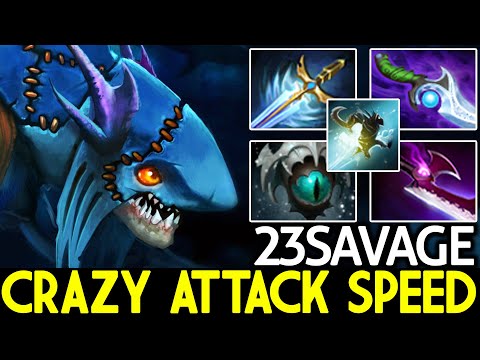 23SAVAGE [Slark] Monster Unleashed with Crazy Attack Speed Dota 2