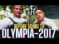 Before Going to Mr Olympia Pro Power-lifting 2017