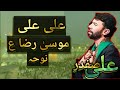 ALI ALI MUSA RAZA AS Noha Shahadat Imam Raza As New Ali Safdar Noha 2021