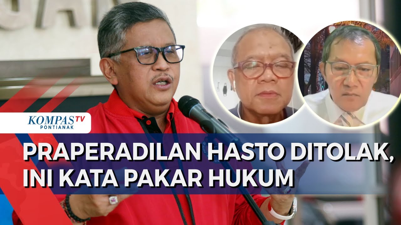 Hakim Tolak Praperadilan Hasto Kristiyanto: Status Tersangka Sah