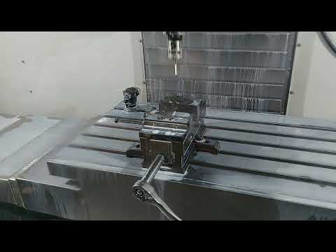 Haas CNC part probing Renishaw