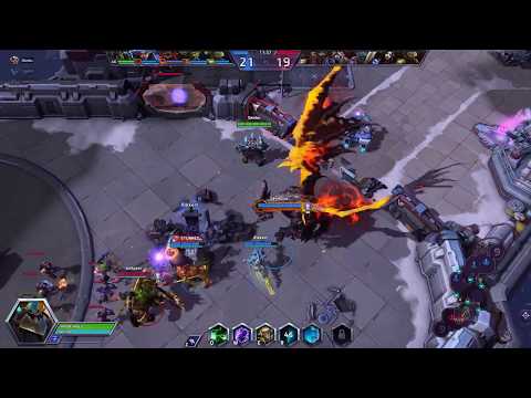 Heroes of the storm, deathwings insane roar impression!