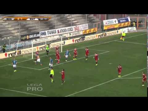 Reggina 2-3 Matera Emanuele Belardi para rigore a Letizia Lega Pro 2014/2015