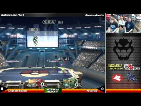 BR16 PM - American Bowser (Olimar, Bowser) vs Astewisk (Sheik) - Winners Bracket