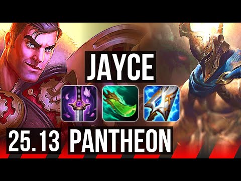JAYCE vs PANTHEON (TOP) | 51k DMG, 6 solo kills, 15/5/13, Dominating | EUW Master | 25.13