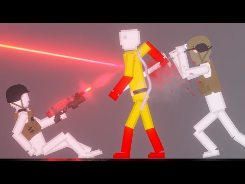 SAITAMA Fight Humans in People Playground