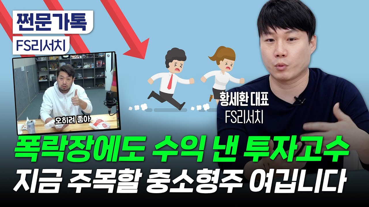 지난해 폭락장에서도 중소형주 분석으로만 플러스 수익낸 비결｜글로벌 1등 AI 기술 가진 우리나라 기업｜황세환 FS리서치 대표