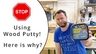 STOP Using Wood Putty Right NOW! Here is Why. | Woodworking Tips and Tricks
