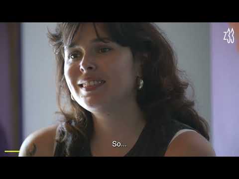 Z33 presents: Amber Andrews about Swirls of tenderness, her mural for the chapel of Z33