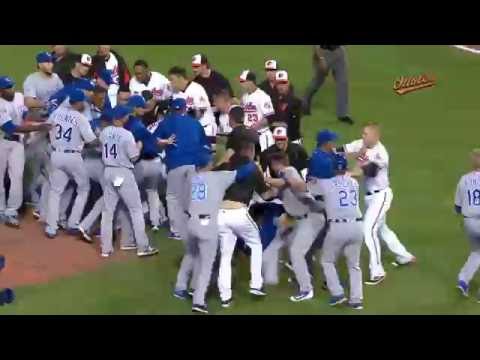 Pelea  del Año en Grandes Ligas |Yordano Ventura vs Manny Machado