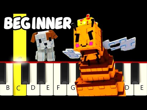 5 Famous Grow A Garden Themes (Roblox) - Slow and Easy Piano Tutorial - Beginner