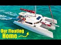 Our Floating home on the water a Neel 43 Trimaran