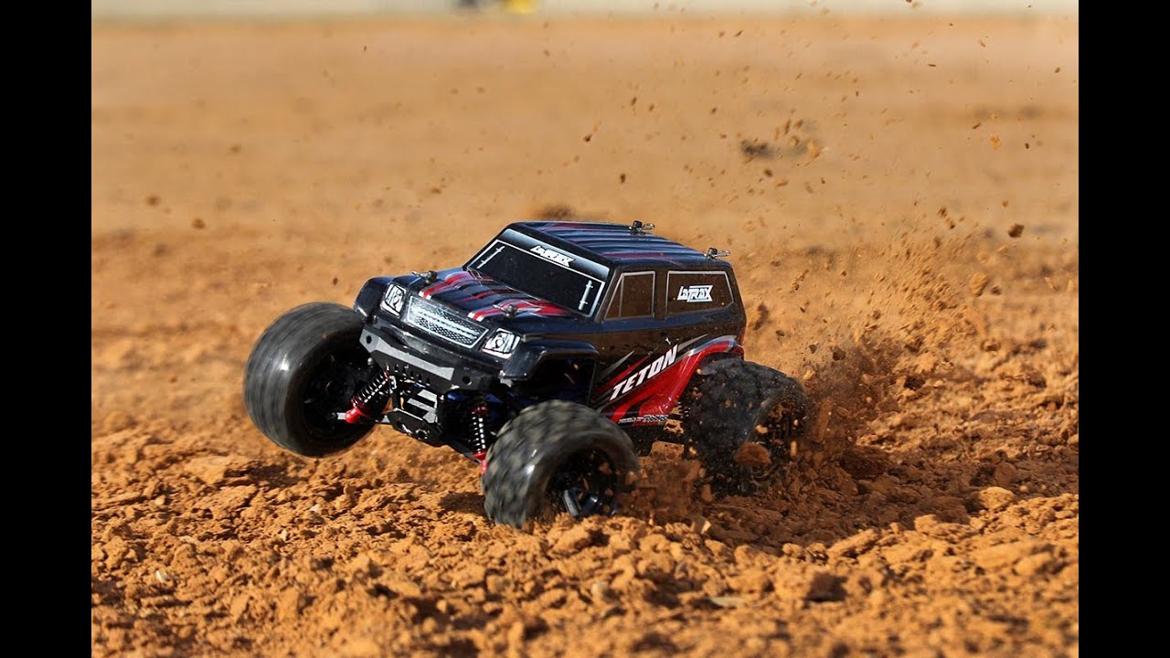RC auto Traxxas Teton 1:18 4WD RTR, modrá