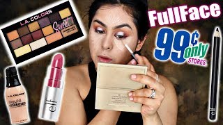 FULL FACE Dollar Store Makeup Challenge!