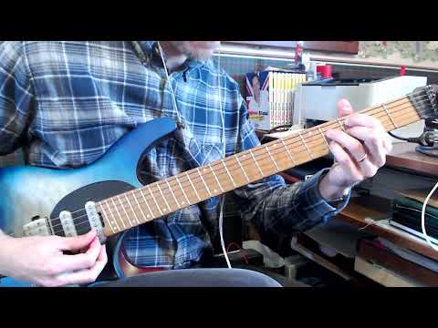 Practice #17 Cm7b5 Chords Drop 2 (with TAB)