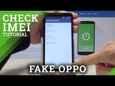 How to Find IMEI Number in FAKE OPPO - IMEI & Serial Number
