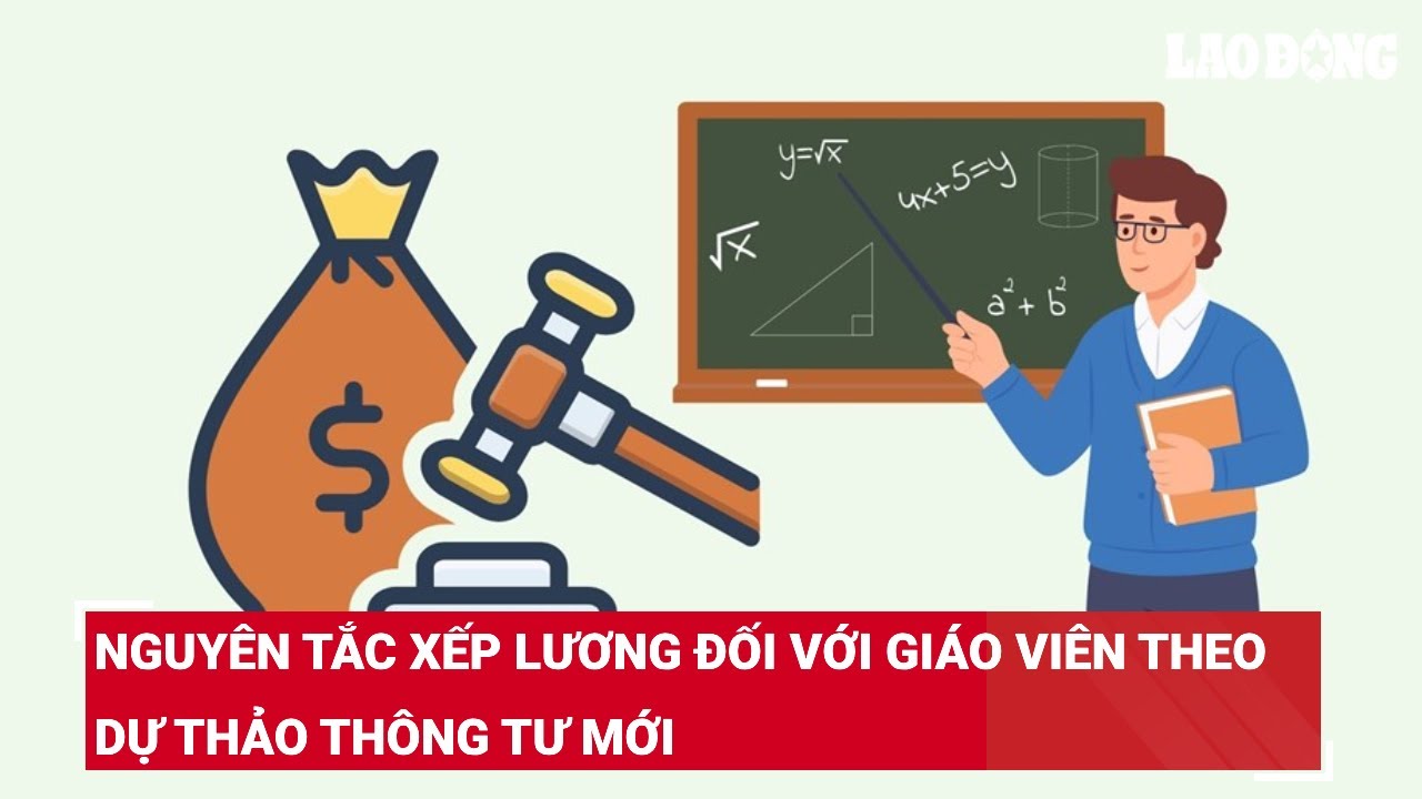 Nguyên tắc xếp lương đối với giáo viên theo dự thảo Thông tư mới