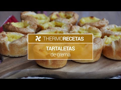 Tartaletas de crema