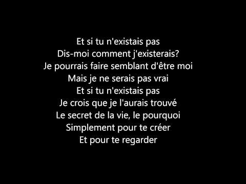 download lagu mp3 mp4 Et Si Tu N Existais Pas Paroles, download mp3 Et Si Tu N Existais Pas Paroles free download, download mp3 Et Si Tu N Existais Pas Paroles