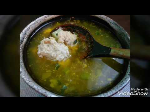 Как приготовить суп с фрикадельками и лапшой Рецепт Видео