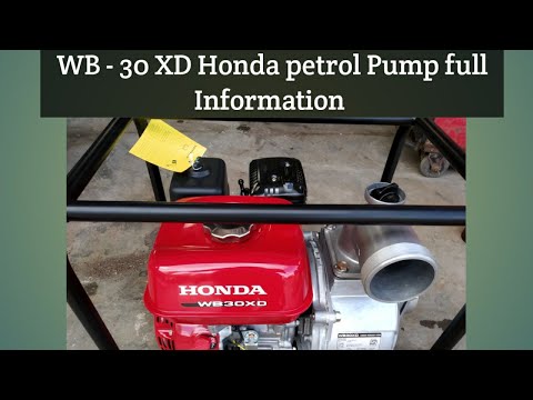 Petrol honda wb30xd water pump