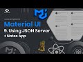 React Material UI Tutorial 9 Using JSON Server