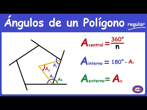 Ángulos en Polígonos Regulares