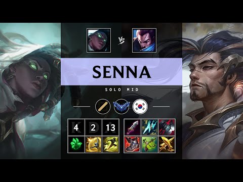 Senna Mid vs Yasuo - KR Diamond Patch 25.14