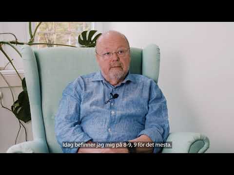 Kalle Moraeus före och efter behandling